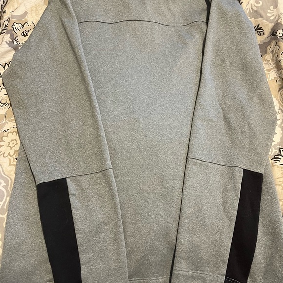 North Face Men’s Pullover Light Jacket fleece 1/2 zip medium long sleeve shirt - Picture 3 of 5